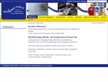 Tablet Screenshot of musikboutique-berlin.de